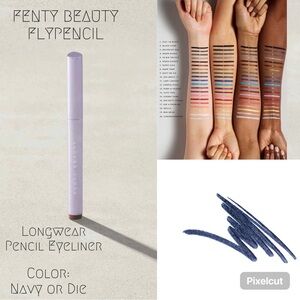 Fenty Beauty FLYPENCIL Longwear Eye Pencil Eyeliner-Navy or Die